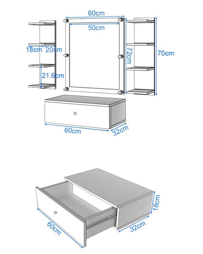 مخطط أبعاد ROYAL